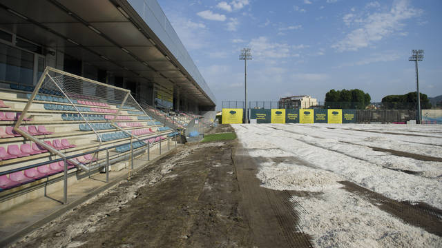 Cải tạo và nâng cấp sân tập Ciutat Esportiva